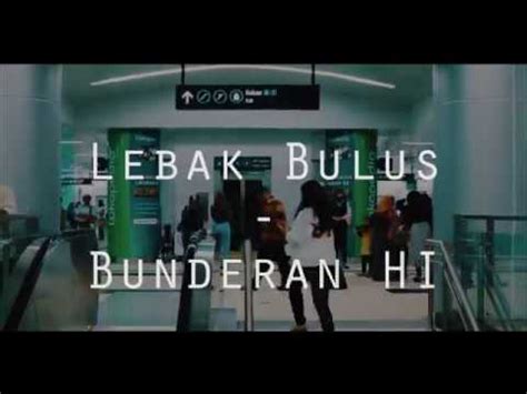 Uji Coba MRT JAKARTA CINEMATIC YouTube