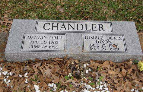 Dimple Doris Dixon Chandler 1906 1989 Find A Grave Memorial