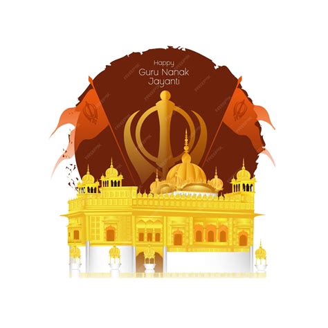 Premium Vector Guru Nanak Jayanti Creative Design