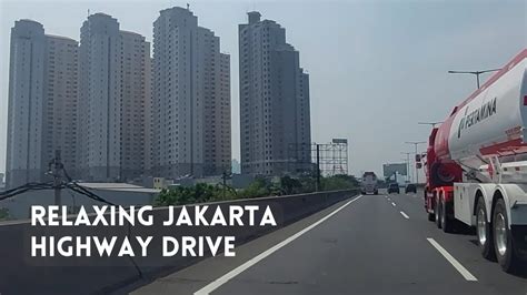 Soothing Morning Drive Exploring Jakarta S City Highways Asmr Car