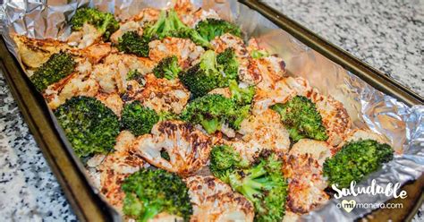 Coliflor Con Brócoli Al Horno