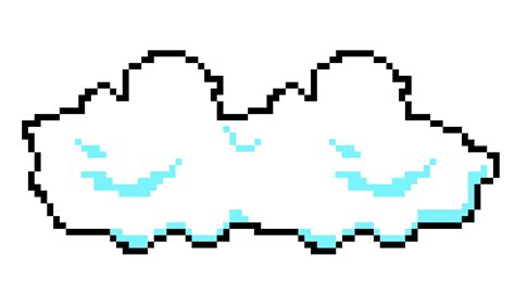 Cloud Icon Pixel Art Old Vintage Video Game Super Mario 24234557