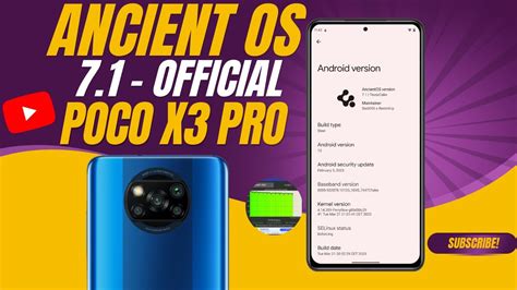 Official Ancient OS Update For Poco X3 Pro What S New And Improved