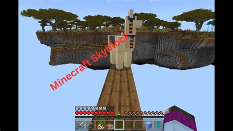 Minecraft Skyblock Folge Zwei Neue Inseln Erkunden Youtube