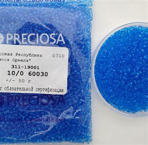 Preciosa бисер 10/0 60030 – купить в Biser.az - магазин товаров для ...