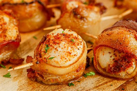 Air Fryer Bacon Wrapped Scallops My Air Fryer Kitchen