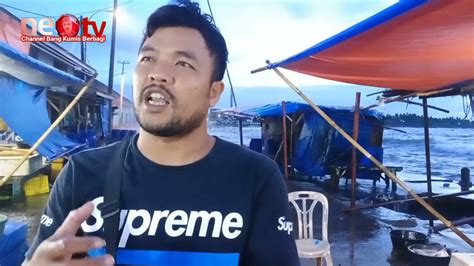 Cuaca Buruk Pendapatan Pedagang Ikan Menurun Wisata Kuliner Teluk