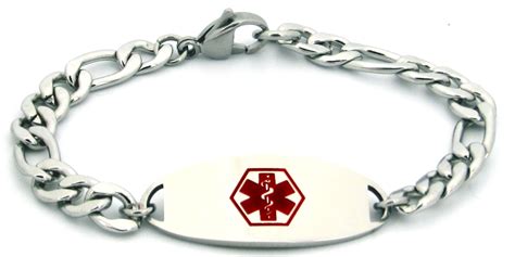 Here S A Strong Yet Elegant All Stainless Steel Medical ID Bracelet