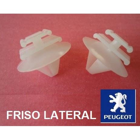 Presilha Fixa Friso Lateral Porta Peugeot Shopee