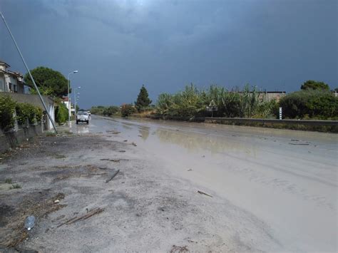 Il Maltempo Colpisce Caulonia Marina Ciavula