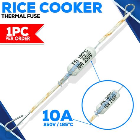 Rf Thermal Fuse A C Degrees Celsius For Rice Cooker Pc