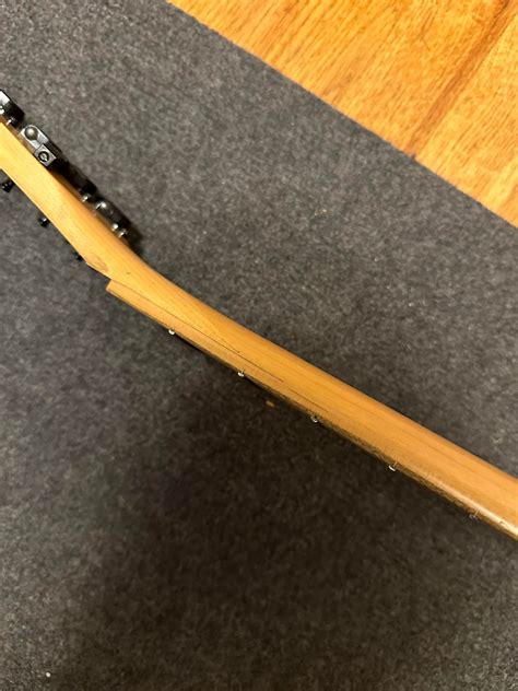 Annoying DIY Repair on an old Charvel Neck - Best Practice to Fix? : r