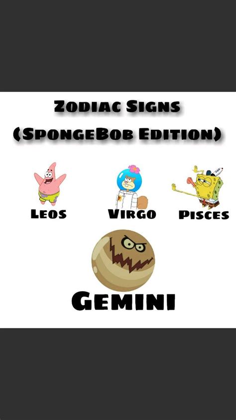 Zodiac Signs (Characters) 🙈