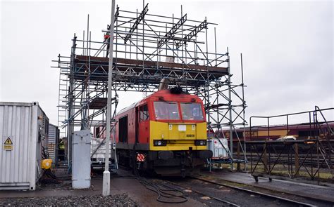 DB Cargo UK And DB Cargo AG Conducts HVO Emissions Testing At Toton TMD