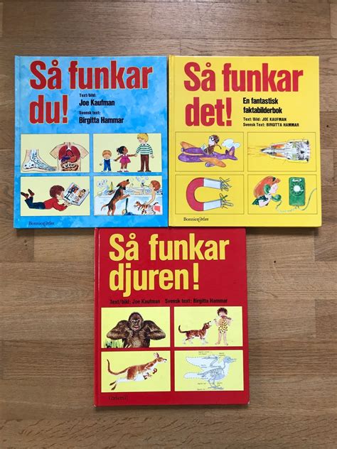 Se produkter som liknar Så funkar du Så funkar djure på Tradera