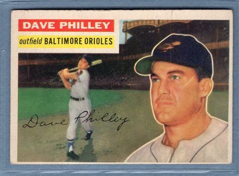 1956 Topps 222 Dave Philley GB VG EX GO460 EBay