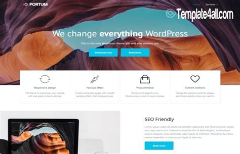 Clean Responsive Free Bootstrap Wordpress Theme