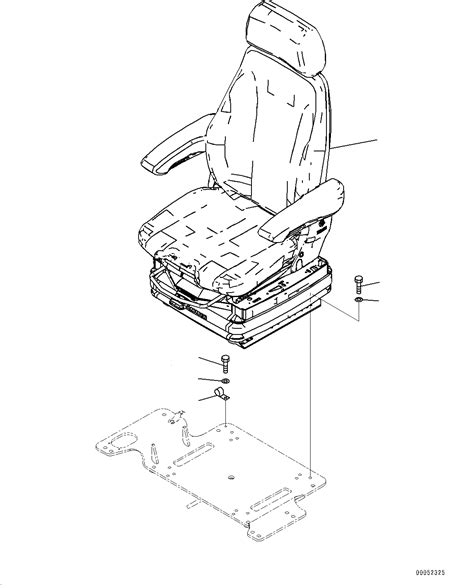 SEAT ASS Y T KOMATSU Part Catalog