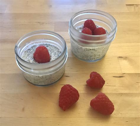 Recette Cr Me De Coco Aux Graines De Chia Et Framboises A Frenchy Smile