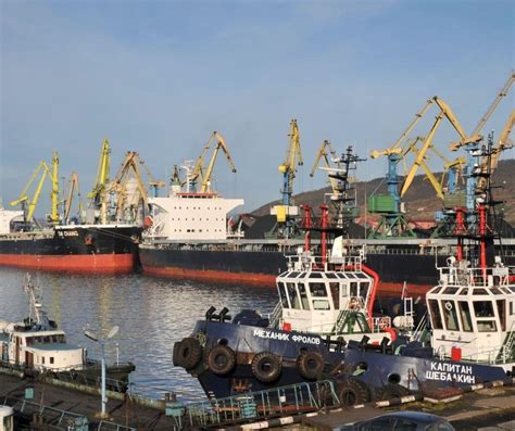 7 Major Ports In Russia