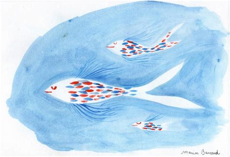 Original Illustration By Marion Barraud The Beautiful Fins Galerie