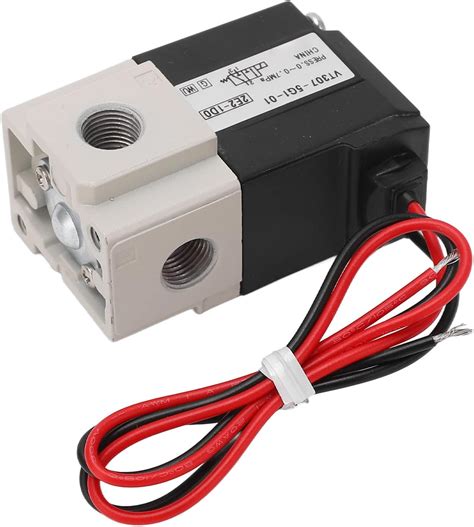 Electric Solenoid Valve DC24V SMC Type G1 8 Din Socket Type Vacuum