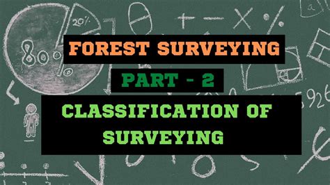 Forest Surveying 2 Classification Of Surveying Survey Plane