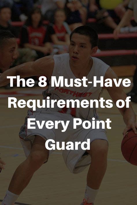 The 8 must have requirements of every point guard – Artofit