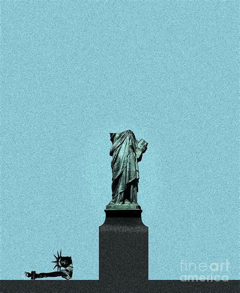 Broken Statue Of Liberty Photograph by Fanatic Studio/gary Waters ...