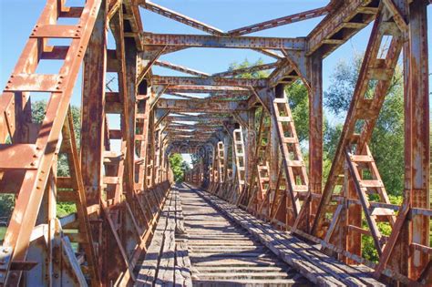 Old Rusty Railroad Bridge Stock Photos Free Royalty Free