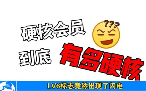 B站等级已突破lv6，新头衔硬核会员有啥特权？ 哔哩哔哩