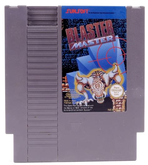 Blaster Master NES Retro Console Games Retrogame Tycoon