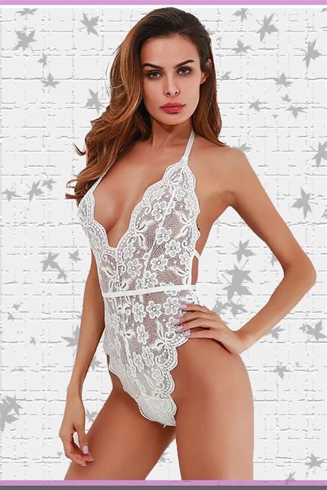 Women Area Her Sexy White Lingerie