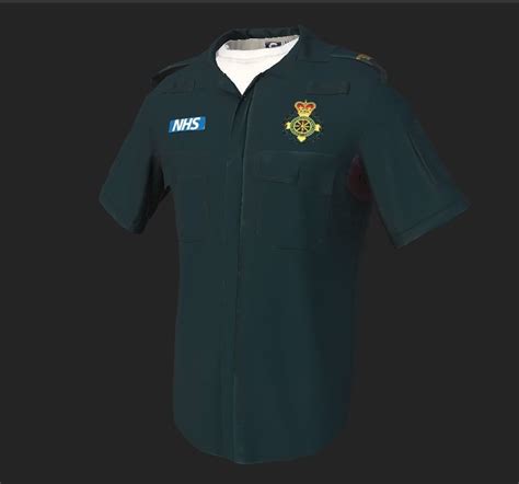 3D model London Ambulance Service uniform VR / AR / low-poly | CGTrader