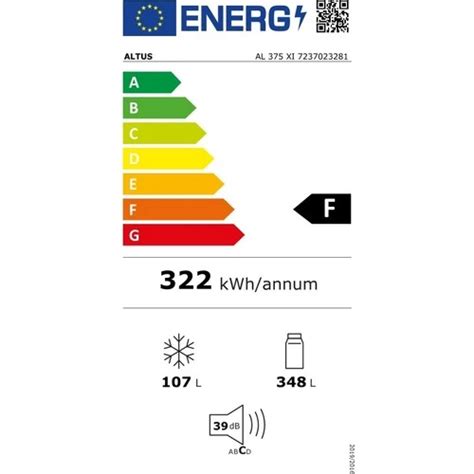 Altus AL 375 XI Gri 455 Lt No Frost Buzdolabı Gri