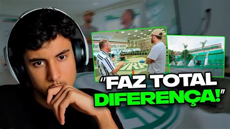 REACT DO RENATINHO Podpah PODPAH VISITA CT DO PALMEIRAS YouTube