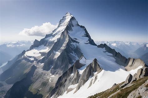 Premium Photo | The Swiss peak