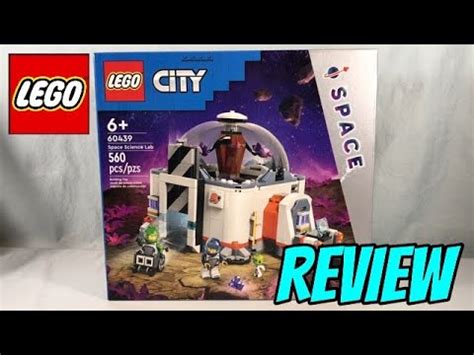 Lego City Space Space Science Lab Review Youtube