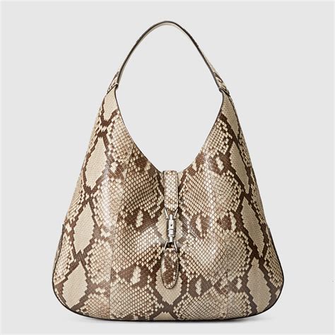 Gucci Women Jackie Soft Python Hobo 362968ekn0n9535