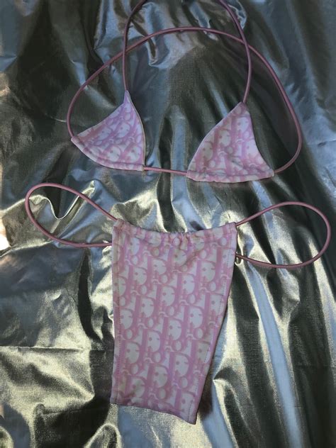 Vintage Bikini Y2K Bikini Luxury Bikini Tiny Bikini Etsy