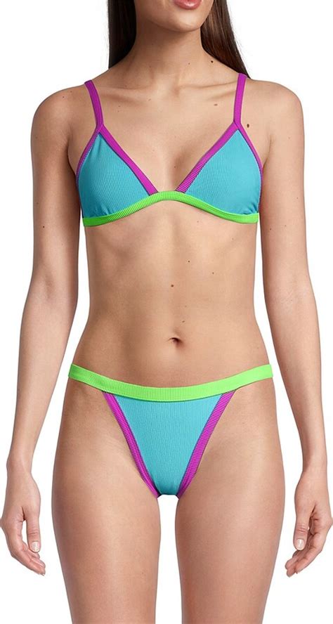 Beach Riot Mika Bikini Top Shopstyle Two Piece Swimsuits