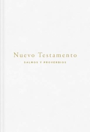 Nvi Nuevo Testamento De Bolsillo Con Salmos Y Proverbios Blanco New