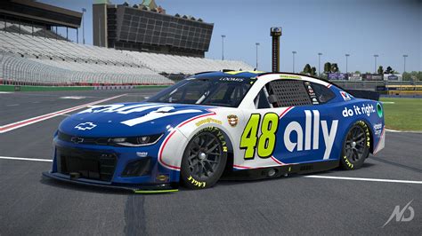 Alex Bowman 48 Ally Jimmie Johnson Throwback By Colton Loomis