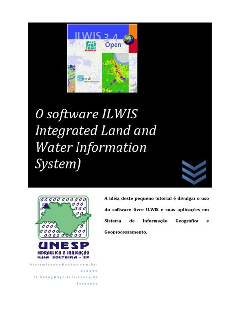 Ilwis Tutorial Pdf Sistema De Informações Geográficas Geografia