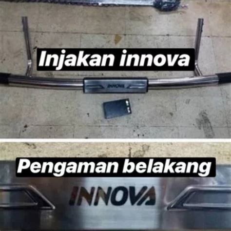 Jual PENGAMAN BELAKANG BUMPER BELAKANG TANDUK BELAKANG INJAKAN BELAKANG