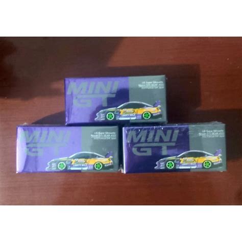 Jual Mini Gt Nissan Silvia S15 Lbwk Purple Shopee Indonesia