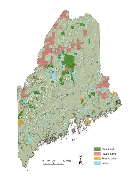 State Of Large Landscape Conservation In Maine State Of Maine