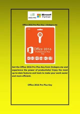 Ppt Office Pro Plus Product Key Evgkey Powerpoint