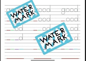 Kindergarten Sight Words Traceable Worksheet Template by Lane Brooks