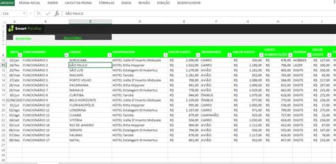Planilha De Controle De Viagem Gr Tis Smart Planilhas